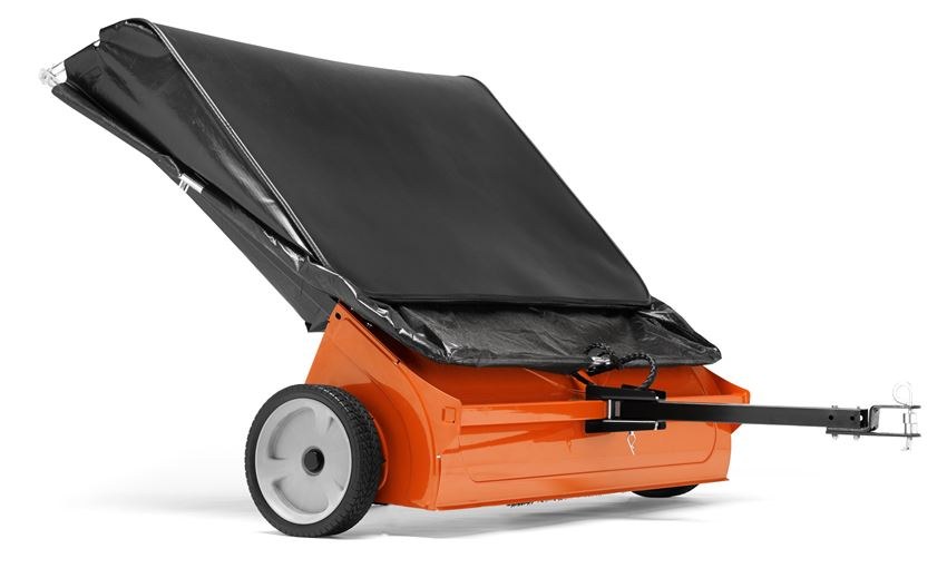 Sběrný vozík na trávu a listí Husqvarna Sweeper 112 cm za rider