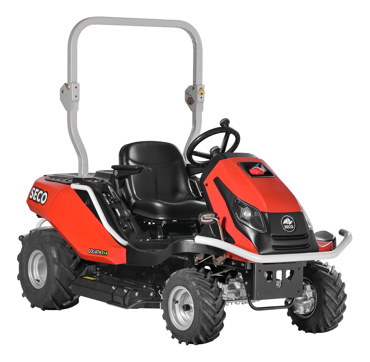 Mulčer SECO Goliath 4x4 s ochranným rámem